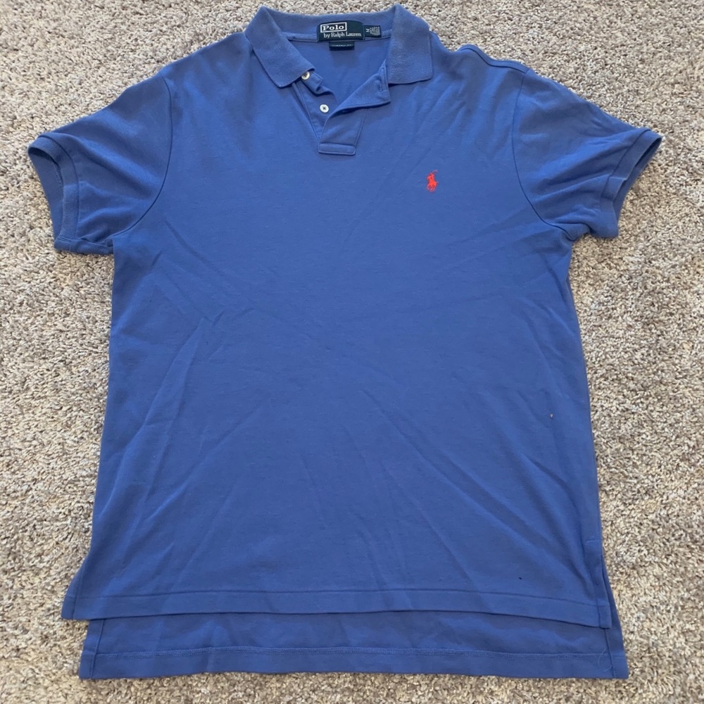 Blue Ralph Lauren polo